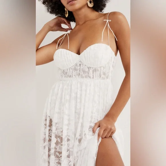 For Love And Lemons Lorena Maxi Dress - Picture 2 of 9